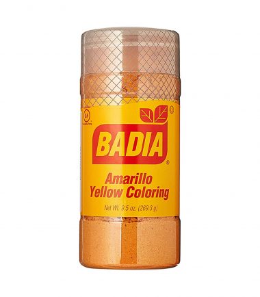 Badia Amarillo Yellow Food Colour 269.3g (9.5oz)-min