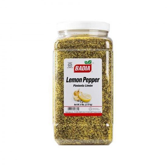 Badia Lemon Pepper 2.72kg (6lbs)-min