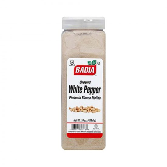 Badia White Pepper 453.6g (16oz)
