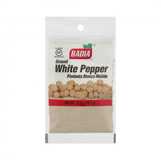 Badia White Pepper Ground 14.2g (0.5oz)