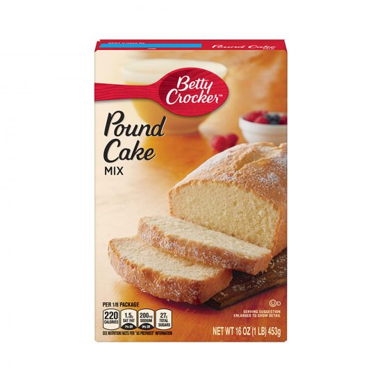 Betty Crocker Pound Cake Mix 453g (16oz)