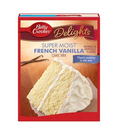 Betty Crocker Super Moist French Vanilla Cake Mix 432g (15.25oz)