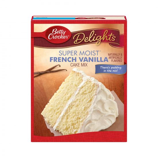 Betty Crocker Super Moist French Vanilla Cake Mix 432g (15.25oz)