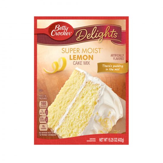 Betty Crocker Super Moist Lemon Cake Mix 432g
