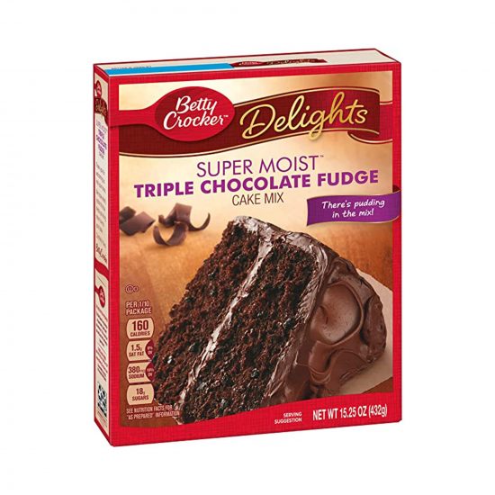 Betty Crocker Super Moist Triple Chocolate Cake Mix 432g