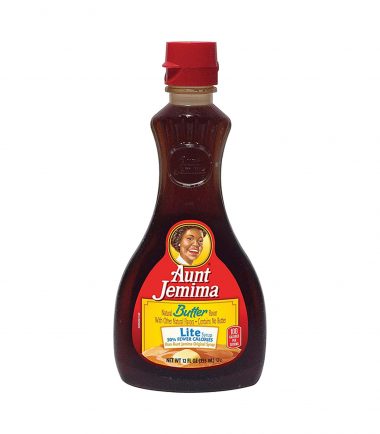 Aunt Jemima Butter Lite Syrup 355ml (12oz)