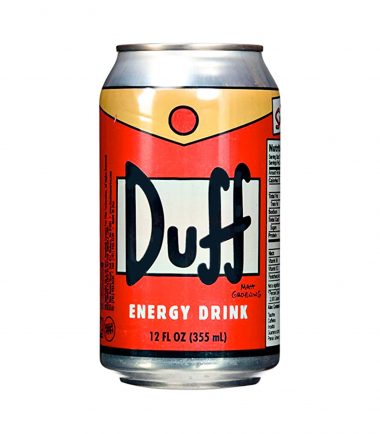 Duff Can Energy Drink The Simpsons 355ml