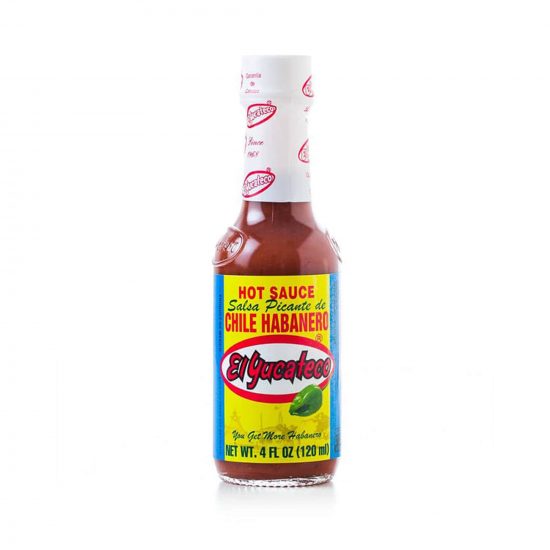 El Yucateco Red Habenaro Sauce 120ml (4 fl.oz)