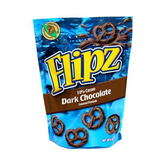 Flipz Dark Chocolate Pretzels 113g (4oz)