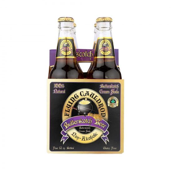 Flying Cauldron Butterscotch Beer Soda (4 Pack) 355ml