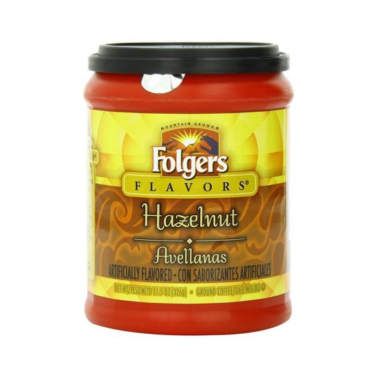 Folgers Hazelnut Flavoured Ground Coffee 326g (11.5oz)