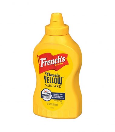 French’s Classic Yellow Mustard 396g (14oz)-min