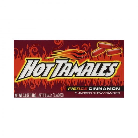 Hot Tamales Cinnamon Chewy Candy 141g
