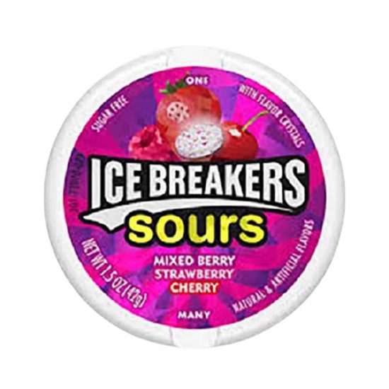 Ice Breakers Assorted Sour Berry 42g