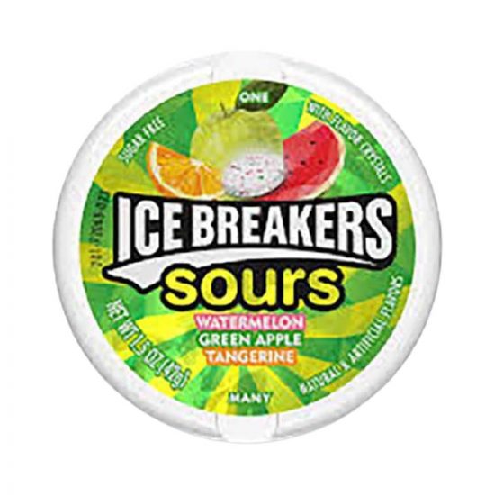 Ice Breakers Assorted Sour Fruit 42g