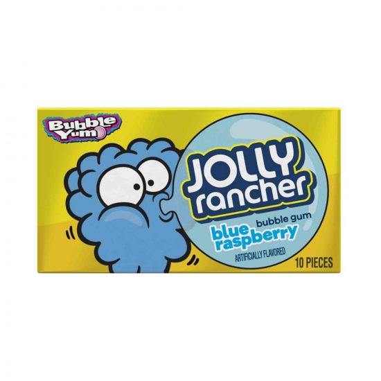 Jolly Rancher Blue Raspberry Bubble Gum 10pcs