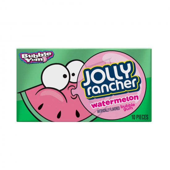 Jolly Rancher Watermelon Bubble Gum (10 Pieces)-