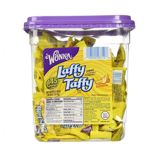 Laffy Taffy Banana 145 x 10g Tub