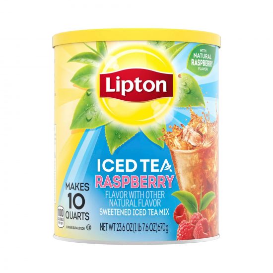 Lipton Iced Tea Raspberry Flavour 670g (23.6oz)