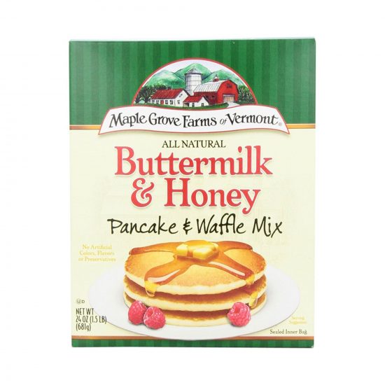 Maple Grove Farms Buttermilk & Honey Pancake Mix 681g (24oz)