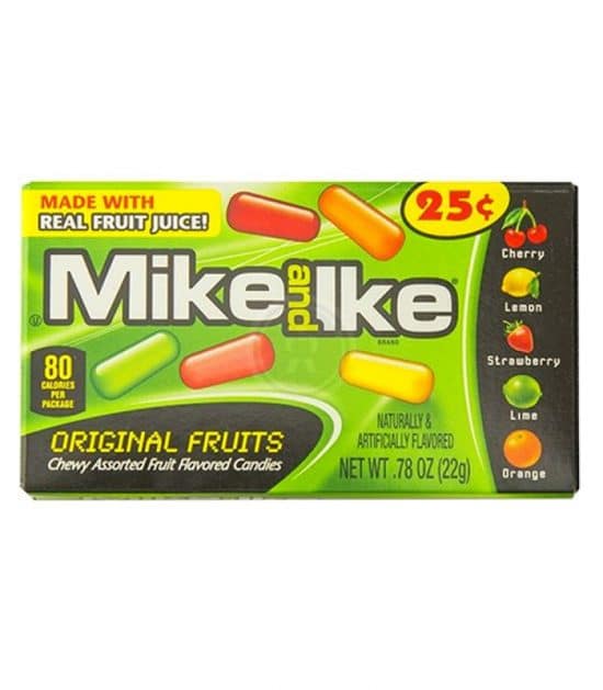 Mike & lke Original $0.25 22g (0.78oz)