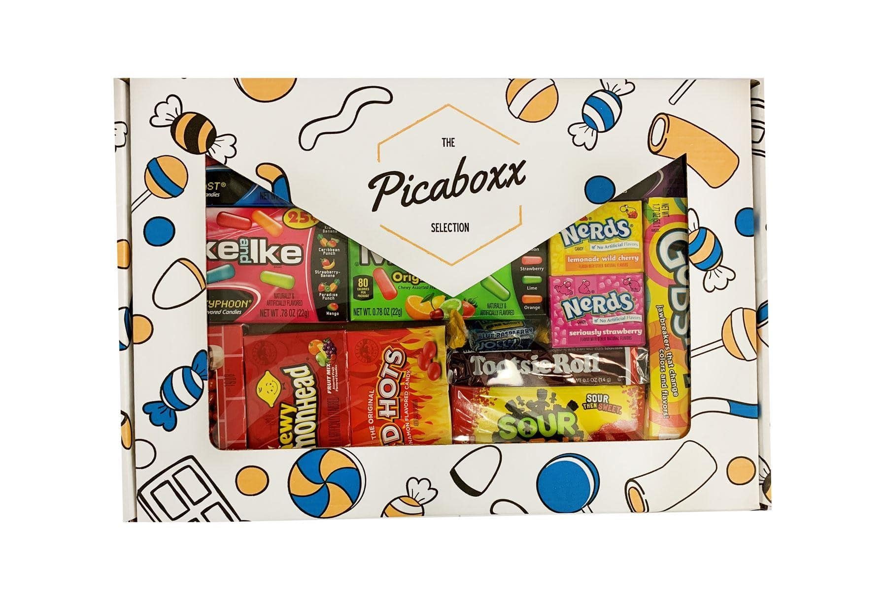Picaboxx American Candy Selection Gift Box 14 Products Selection