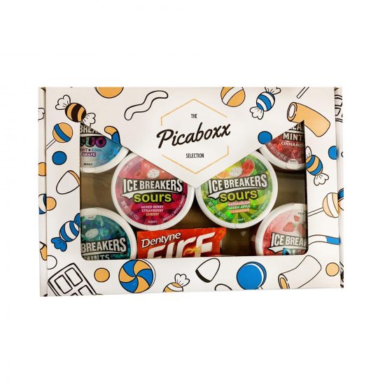Picaboxx Medium Ice Breakers American Sweets Selection Gift Box