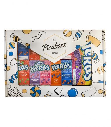 Picaboxx Premium Large Wonka Nerds American Candy Selection Gift Box – 8 Products Selection