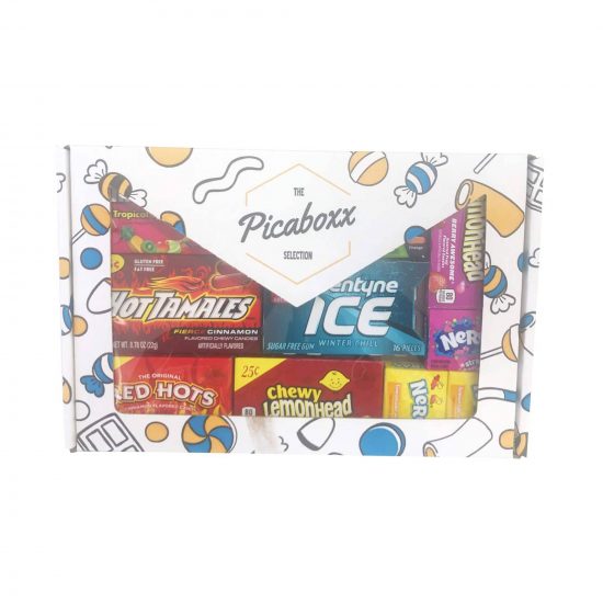 Picaboxx Small American Mixed Sweets Selection Gift Hamper Variety Box