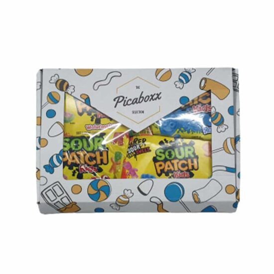 Picaboxx Sour Patch American Candy Selection Gift Box 4 Products Pack-min
