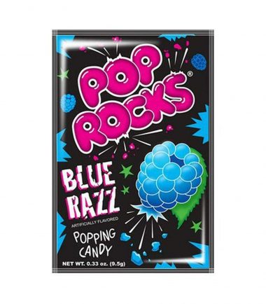 Pop Rocks Blue Razz Popping Candy 9.5g (0.33oz)