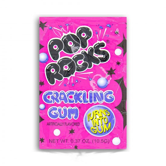 Pop Rocks Bubble Gum Popping Candy 9.5g (0.33oz)