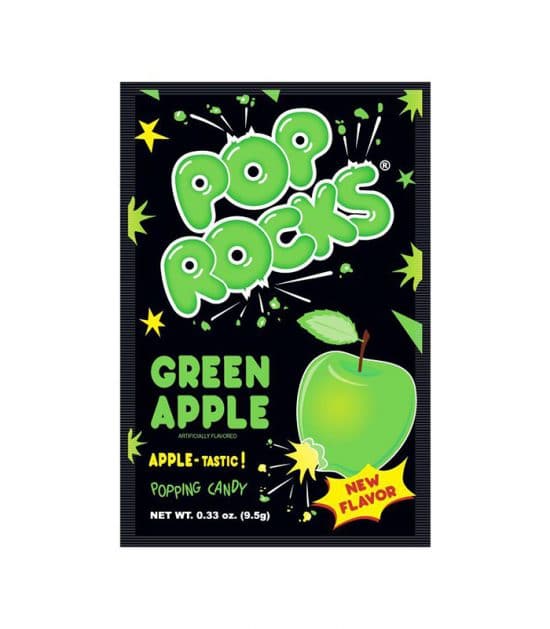 Pop Rocks Green Apple Popping Candy 9.5g (0.33oz)