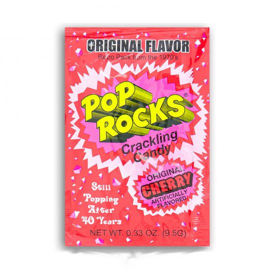 Pop Rocks Original Cherry Popping Candy 9.5g