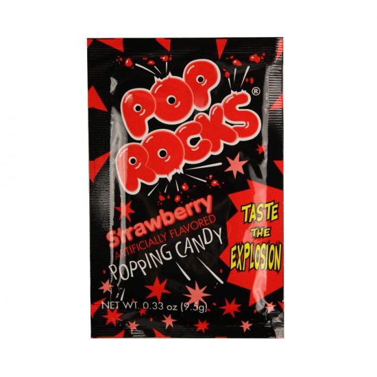 Pop Rocks Strawberry Popping Candy 9.5g (0.33oz)