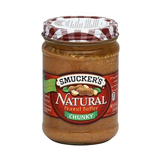 Smuckers Natural Chunky Peanut Butter 453g