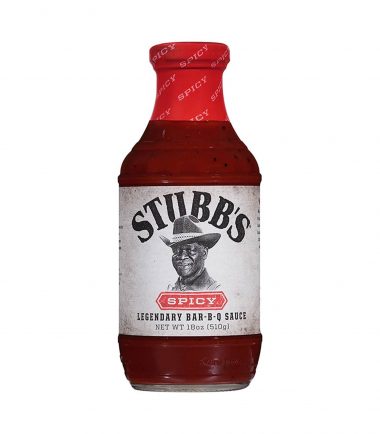Stubb’s Spicy Bar-B-Q Sauce 510g (18oz)