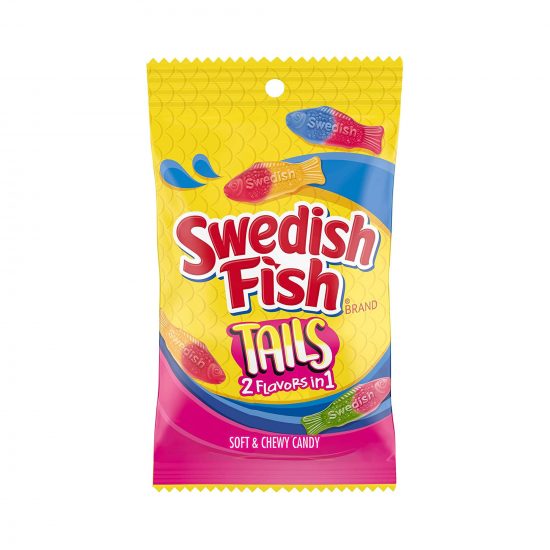Swedish Fish Assorted Big Tails Soft & Chewy Candy 226g (8oz)