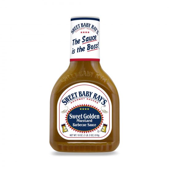 Sweet Baby Rays Golden Mustard Barbecue Sauce 510g (18oz)