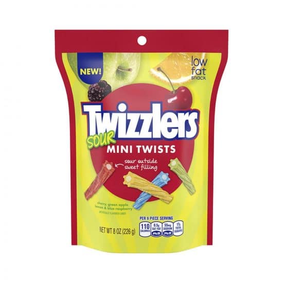 Twizzlers Sour Mini Twists 226g (8oz)