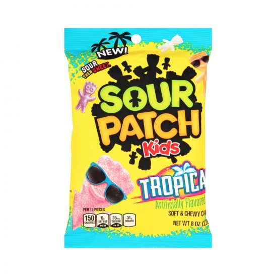 Sour Patch Kids Tropical Soft & Chewy Candy 226g (8oz)