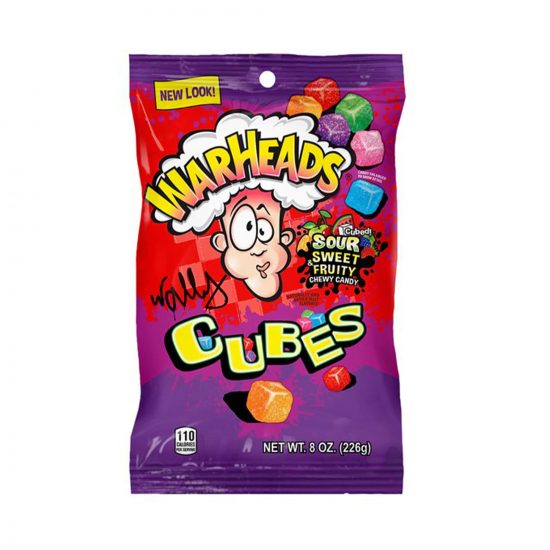 Warheads Trial Size Sour Chewy Cubes 22g (0.8oz)