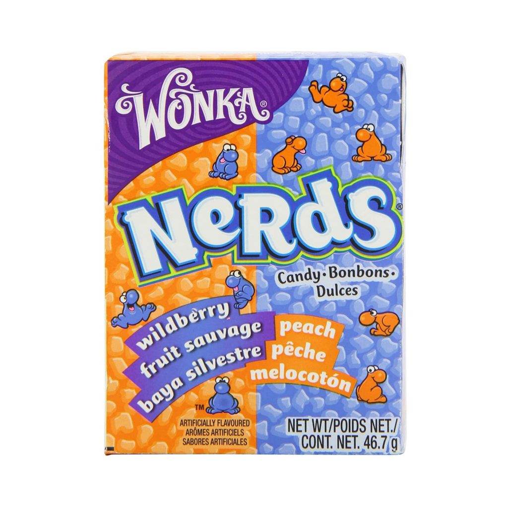 Wonka Nerds Peach & Wild Berry 46.7g