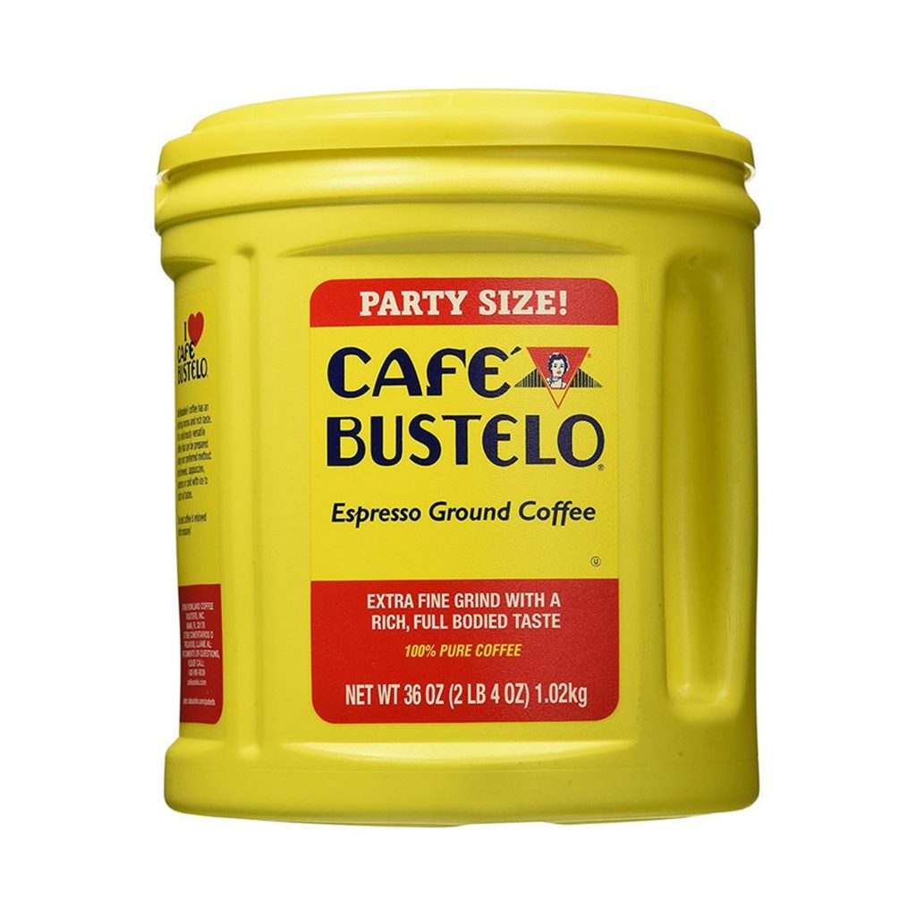 Cafe Bustelo Espresso Ground Coffee Tub 1.02kg (36oz)