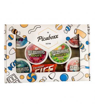 Picaboxx Medium Ice Breakers American Sweets Selection Gift Box