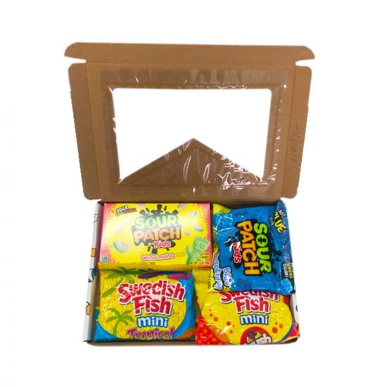 Medium Sour Patch & Swedish Fish Candy Gift Box