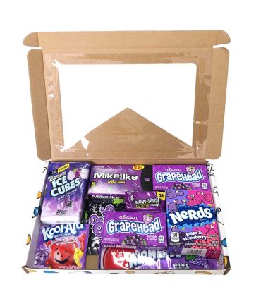 Picaboxx Small Grape American Candy Gift Box