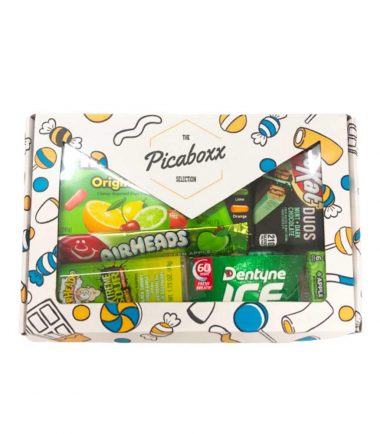 Small Green American Candy Gift Box