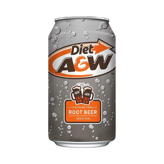A&W Diet Root Beer 355ml (12 fl.oz)