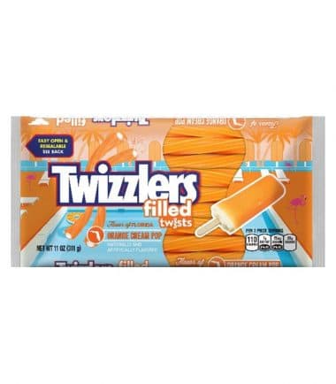 Twizzlers Orange Cream Pop Twists 311g (11oz)